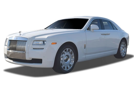 Rolls-Royce Ghost luxury chauffeur vehicle.