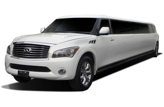 Infiniti luxury sedan for executive transportation.