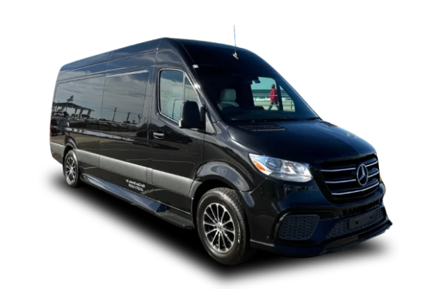 7 PASSENGER BLACK JET SPRINTER